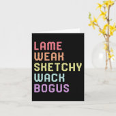 Gebarentaal Lame Weak ASL Slang T-shirt Deaf Aware Kaart (Gele Bloem)