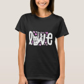 Gebarentaal Liefde ASL Wees Vriendelijk Doof Bewus T-shirt (Voorkant)