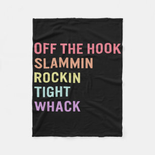 Gebarentaal Off Hook Asl Slang T-shirt Doofbewustz Fleece Deken