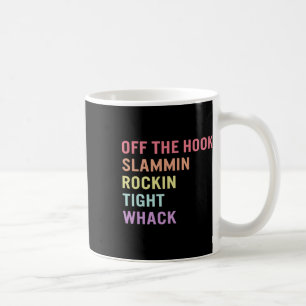 Gebarentaal Off Hook Asl Slang T-shirt Doofbewustz Koffiemok