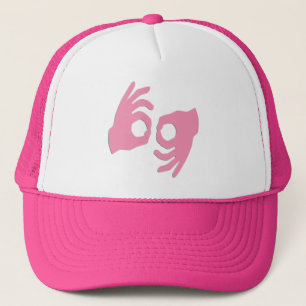 gebarentaal trucker pet