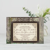 gebarentaal Uitnodigingen voor landhuwelijk (Staand voorkant)