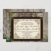 gebarentaal Uitnodigingen voor landhuwelijk (Voorkant / Achterkant)