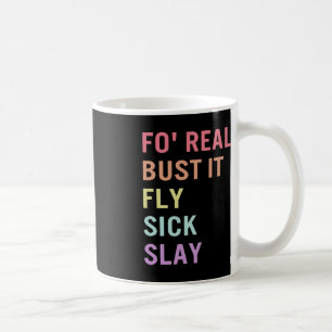 Gebarentaal voor echte buste het ASL Slang T-shirt Koffiemok