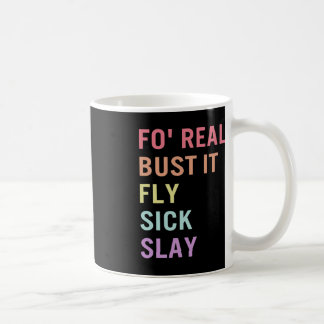 Gebarentaal voor echte buste het ASL Slang T-shirt Koffiemok