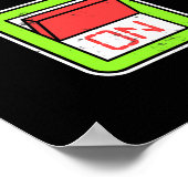 Gebarentaal vraagt om doofbewustzijn poster (Hoek)