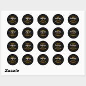 Gebarentolk Doof Gebarentaal Bewust Ronde Sticker (Vel)