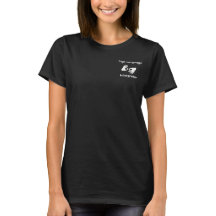 Gebarentolk Vrouw T-shirt Zwart