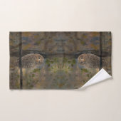 Gebarricadeerde Uil Bad Handdoek (Handdoek)