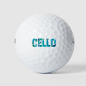 Gebarsten Cellio Golfballen (Voorkant)