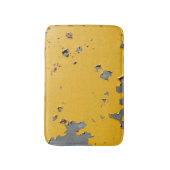 Gebarsten geel metaal: vuile textuur. badmat (Voorkant Verticaal)