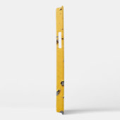 Gebarsten geel metaal: vuile textuur. Case-Mate iPhone case (Achterkant / Rechts)