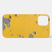 Gebarsten geel metaal: vuile textuur. Case-Mate iPhone case (Achterkant (horizontaal))