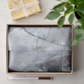 Gebarsten Glas Ijs Textuur Decoupage Ontwerp Tissuepapier (Geschenk)