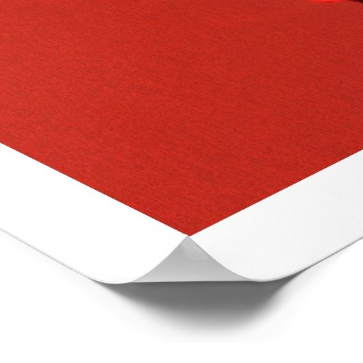 gebarsten glimlach poster (Hoek)