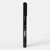 Gebarsten Hart Donkere Boho iPhone Case Hoesje (Rechterkant)