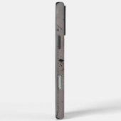 Gebarsten Houten Hart Donkere Boho Telefoonhoes Case-Mate iPhone Case (Achterkant / Rechts)