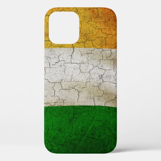 Gebarsten Ierse vlag Case-Mate iPhone Case (Achterkant)