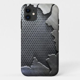 Gebarsten metalen iPhone 5, 11 Hoesje