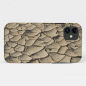 Gebarsten modderformatie op de vallei vloer van Case-Mate iPhone case (Achterkant (horizontaal))