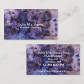 Gebarsten pleister visitekaartje (Voorkant / Achterkant)