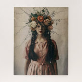  gebarsten portret legpuzzel (Verticaal)