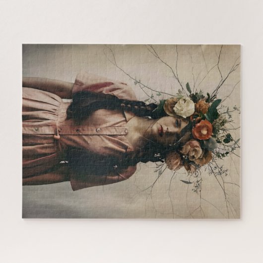 gebarsten portret legpuzzel (Horizontaal)