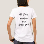 Gebarsten reflectie t-shirt (Achterkant)
