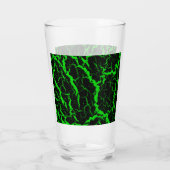Gebarsten ruimte lava - Groen Glas (Achterkant)