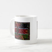 Gebarsten vlag: Houd het simpel - Keniaanse veerkr Koffiemok (Voorkant links)