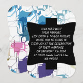 Gebarsten wand kaart (Voorkant / Achterkant)