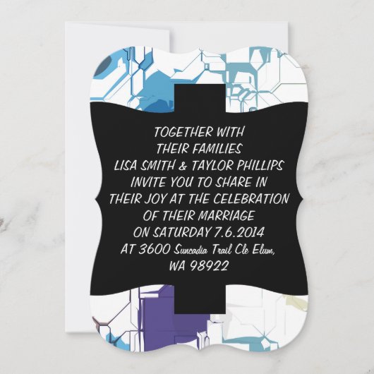 Gebarsten wand kaart (Voorkant)