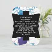 Gebarsten wand kaart (Staand voorkant)