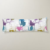 Gebarsten wand lichaamskussen (Achterkant)