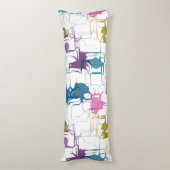 Gebarsten wand lichaamskussen (Achterkant (Verticaal))