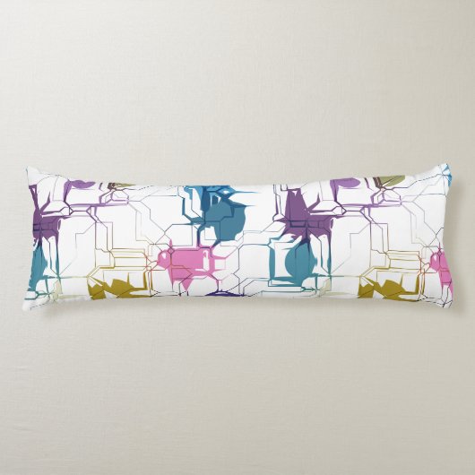 Gebarsten wand lichaamskussen (Voorkant)