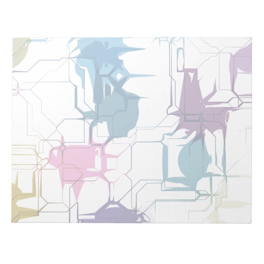 Gebarsten wand notitieblok (Voorkant)