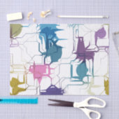 Gebarsten wand tissuepapier (Craft)