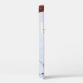 Gebarsten witte verf, roestige auto. Case-Mate iPhone case (Achterkant / Rechts)