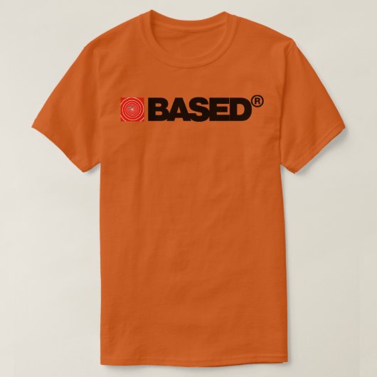 Gebaseerd 1 t-shirt (Design voorkant)