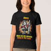 Gebaseerd op Kinder Tri-Blend Shirt (Voorkant)