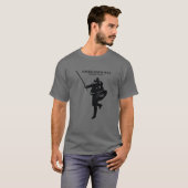 Gebaseerd op Man T-shirt (Voorkant volledig)