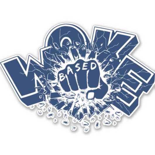 GEBASEERD STICKER (Voorkant)