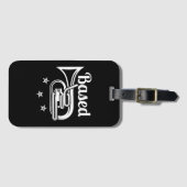 Gebaseerd (versie 2) bagagelabel (Voorkant (horizontaal))