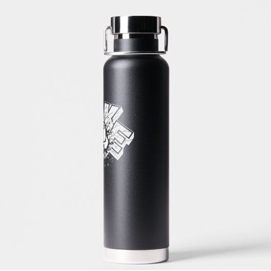 GEBASEERD WATERFLES (Achterkant)