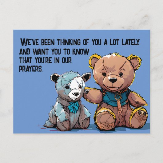 Gebed-Beer briefkaart (Voorkant)