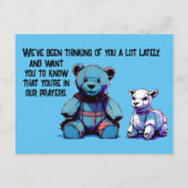 Gebed-Beer briefkaart (Voorkant)