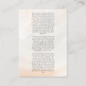 Gebed bij de dageraad van Ouderling Sophrony Praye Plaatskaartje (Achterkant)