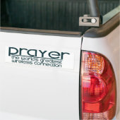 GEBED BUMPERSTICKER (Op Truck)