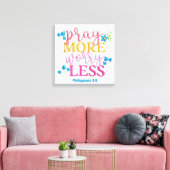 Gebed- Canvas (Glans) Afdruk (Insitu (Woonkamer))